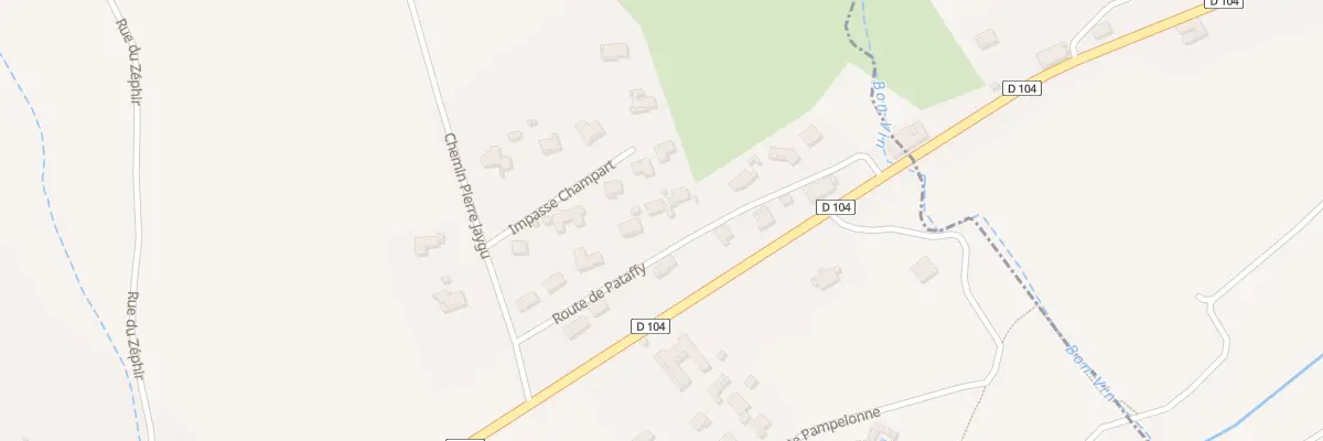 Plan du 180 Rte de Pataffy à Saint-Julien-en-Saint-Alban