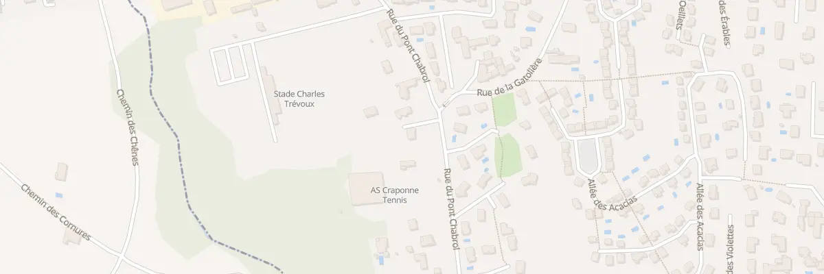 Plan du 18 Rue du Pont Chabrol à Craponne