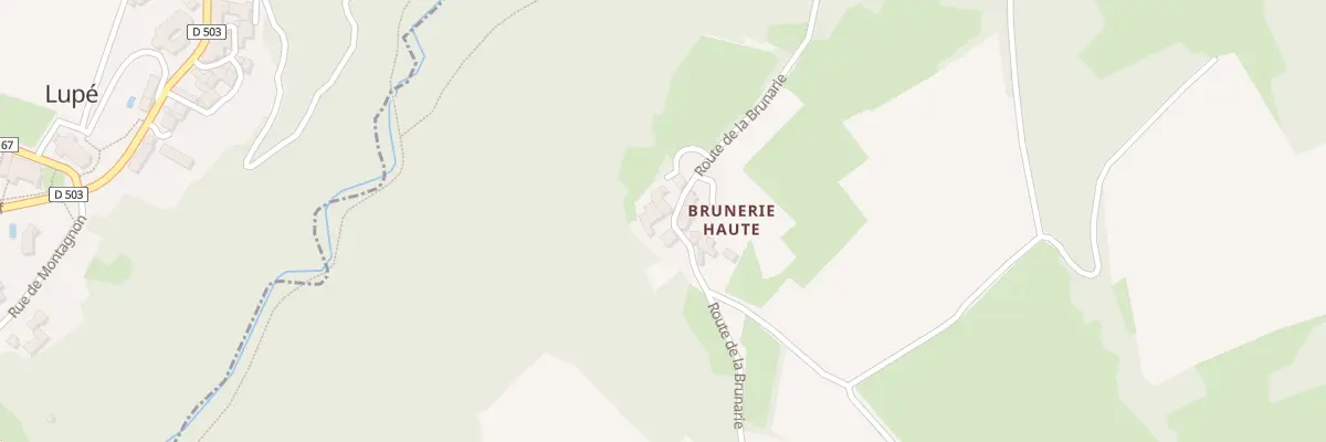 Plan du 1863 Rte de la Brunarie à Maclas