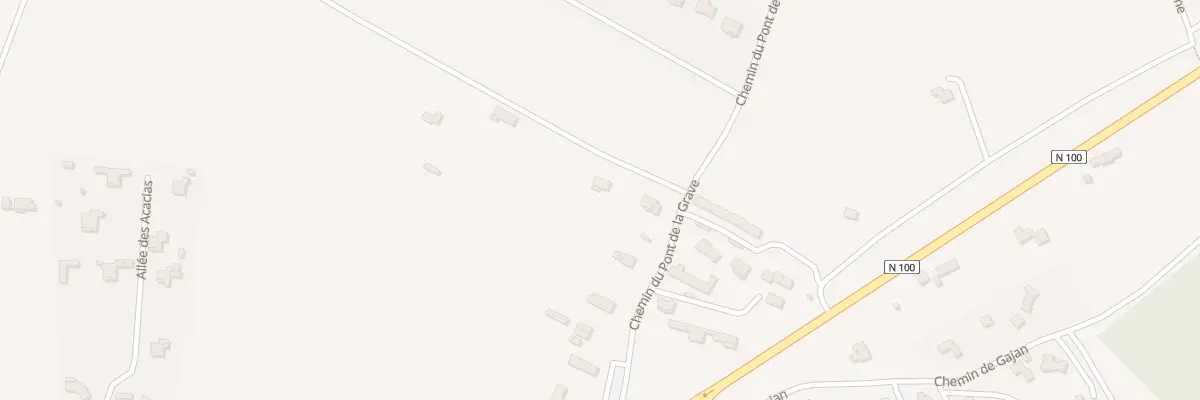 Plan du 3 Che Valat de l’Estel à Saze