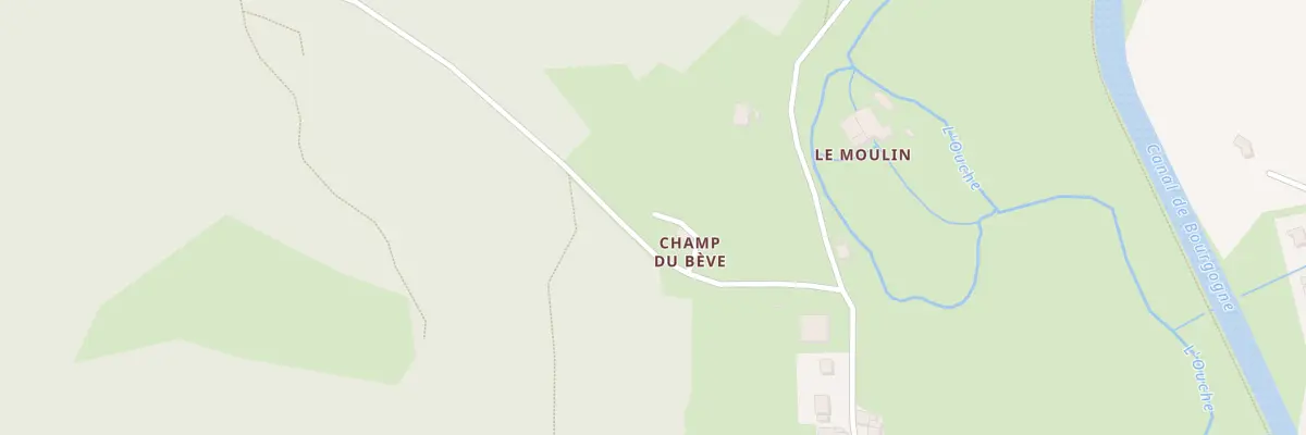 Plan du 2 Che des Combes à Veuvey-sur-Ouche