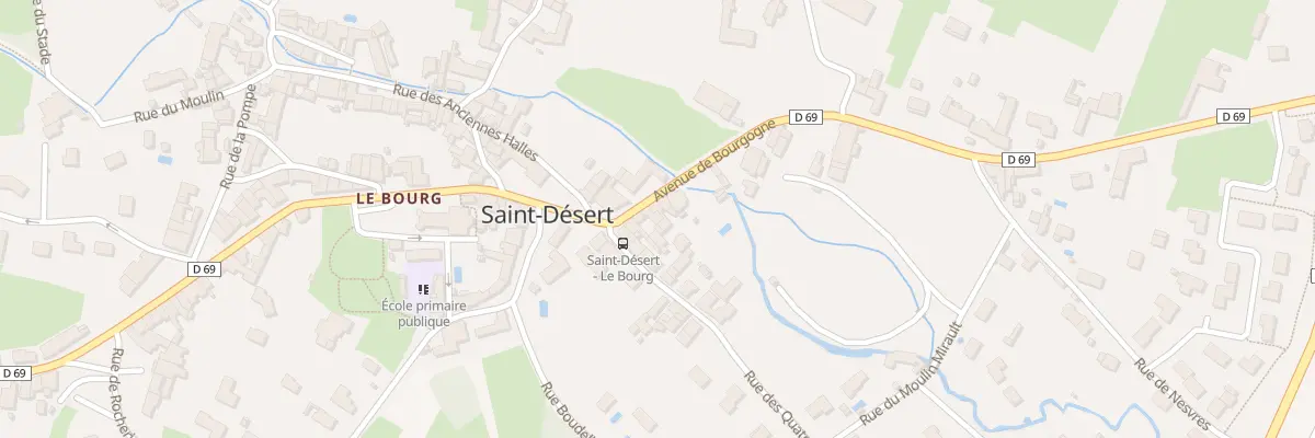 Plan du 21 Av de Bourgogne à Saint-Désert