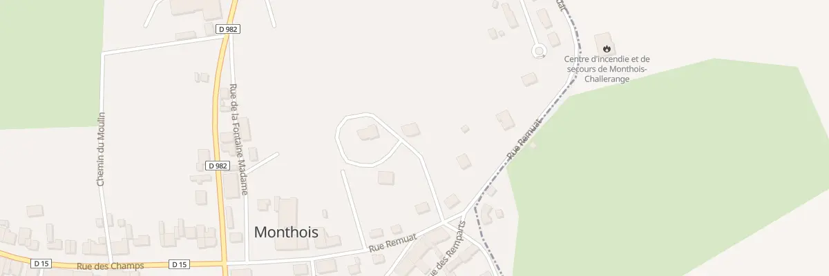 Plan du 19 Rue Remuat à Monthois