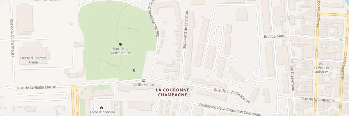 Plan du 26 Bd de Chatillon à Charleville-Mézières
