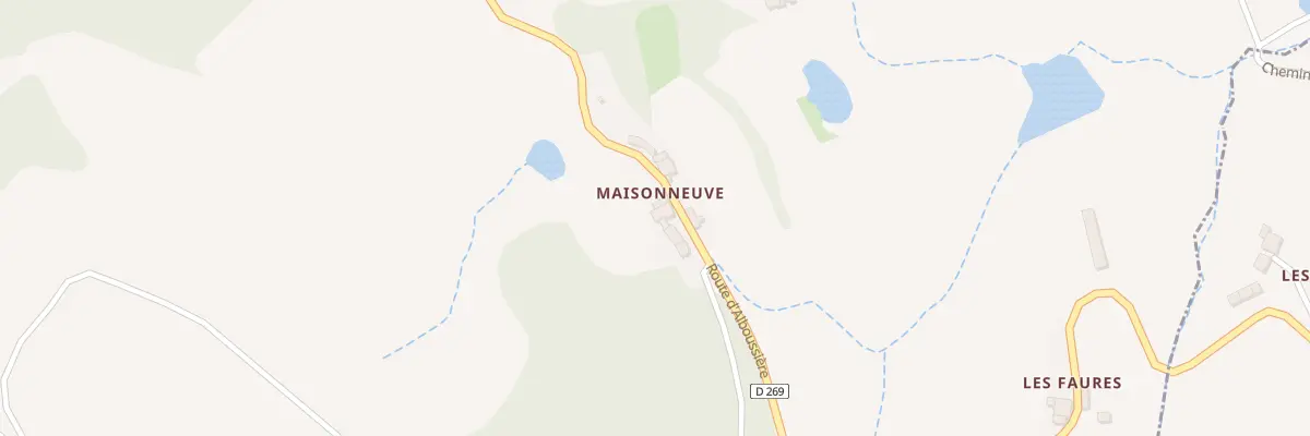Plan du 3950 Rte d’Alboussière à Gilhoc-sur-Ormèze