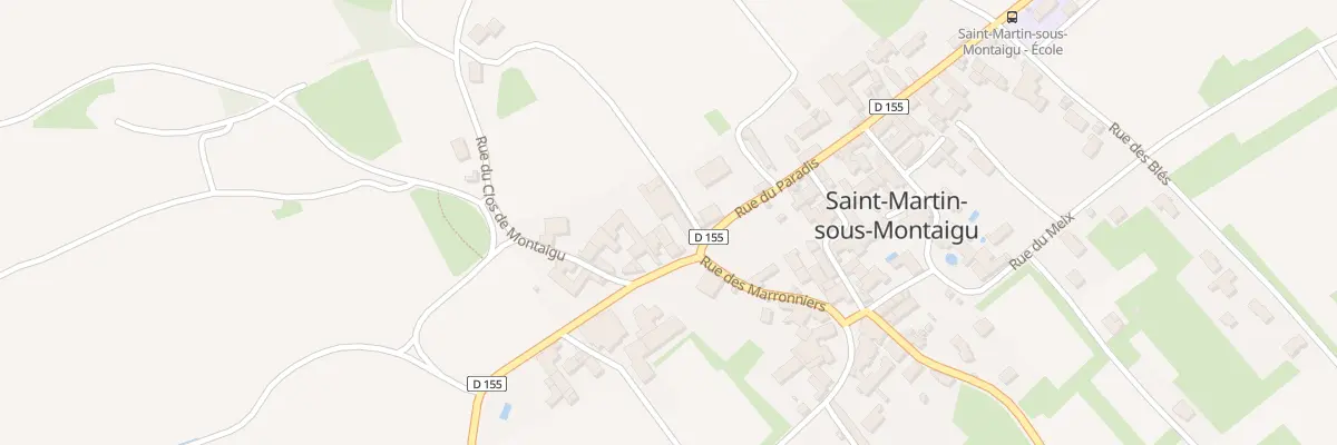 Plan du 2 Rue de la Croix Reu Choux à Saint-Martin-sous-Montaigu