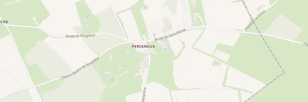 Plan du 1 Rte de Saint Michel à Chuyer