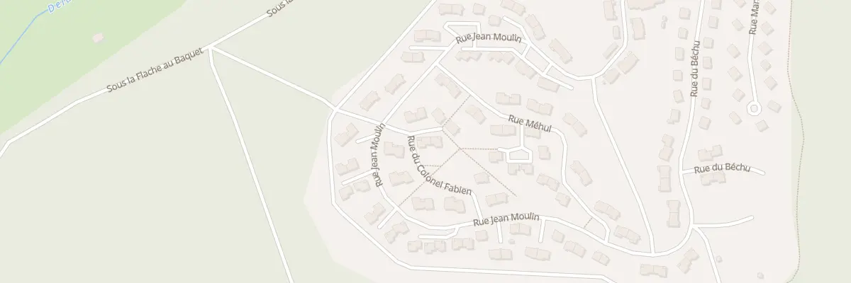 Plan du 11 Rue du Colonel Fabien à Vireux-Molhain