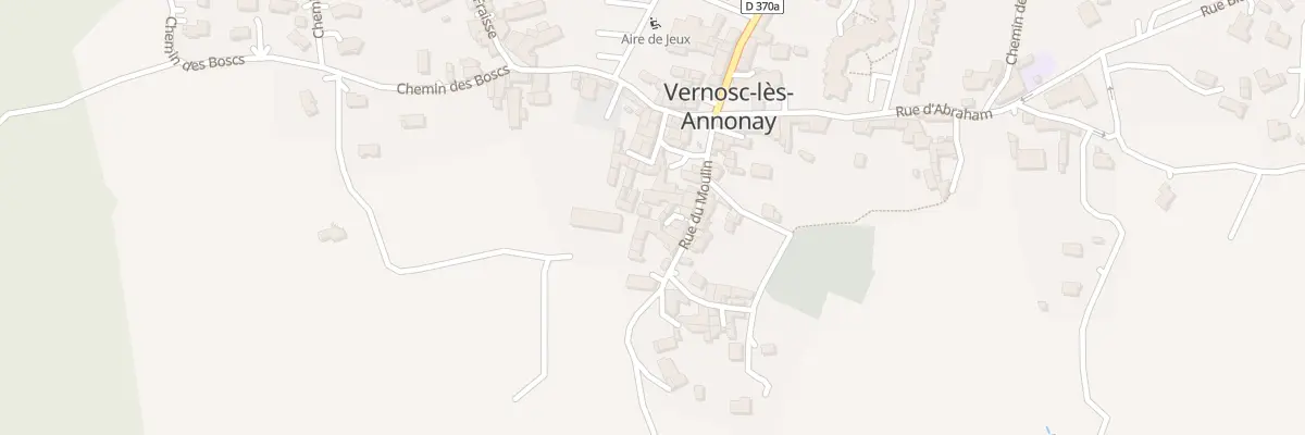 Plan du 84 Rue du Moulin à Vernosc-lès-Annonay