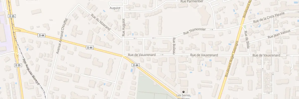 Plan du 524 Rue de Vauxrenard à Villefranche-sur-Saône