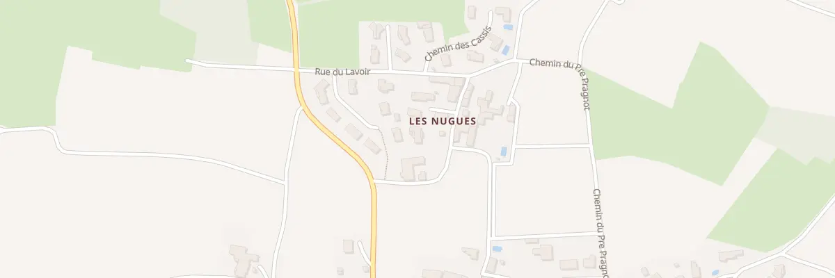 Plan du 126 Rue des Nugues à Lancié