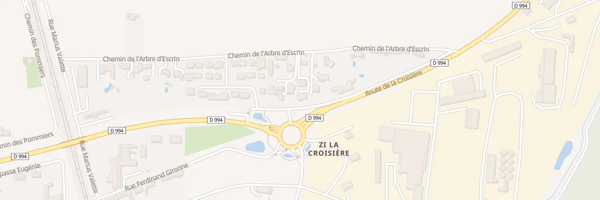 Plan du 257 Che de l’Arbre Escrin à Bollène