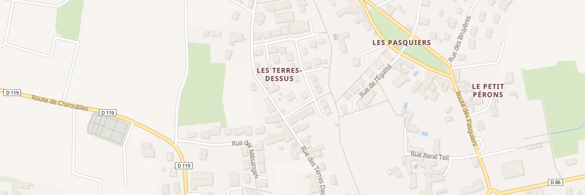 Plan du 20 Rue des Vignes à Lancié