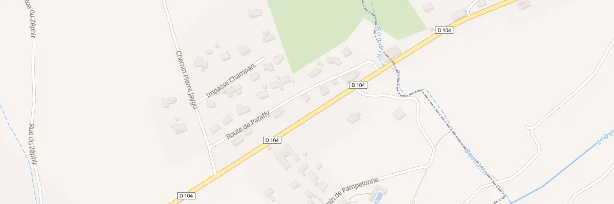 Plan du 135B Rte de Pataffy à Saint-Julien-en-Saint-Alban
