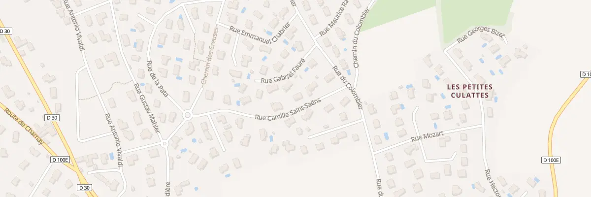 Plan du 4 Rue Saint Saens à Chazay-d’Azergues