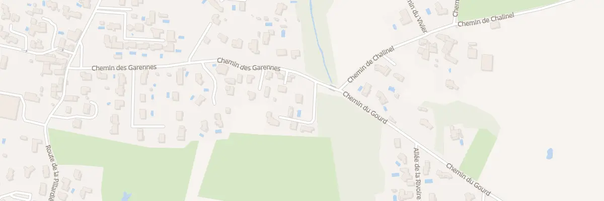 Plan du 80 Che des Garennes à Brindas