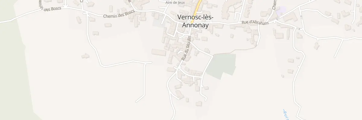 Plan du 100 Rue du Moulin à Vernosc-lès-Annonay