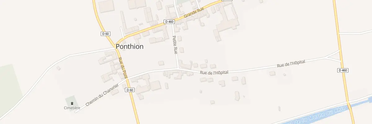 Plan du 1B Rue de l’Hopital à Ponthion