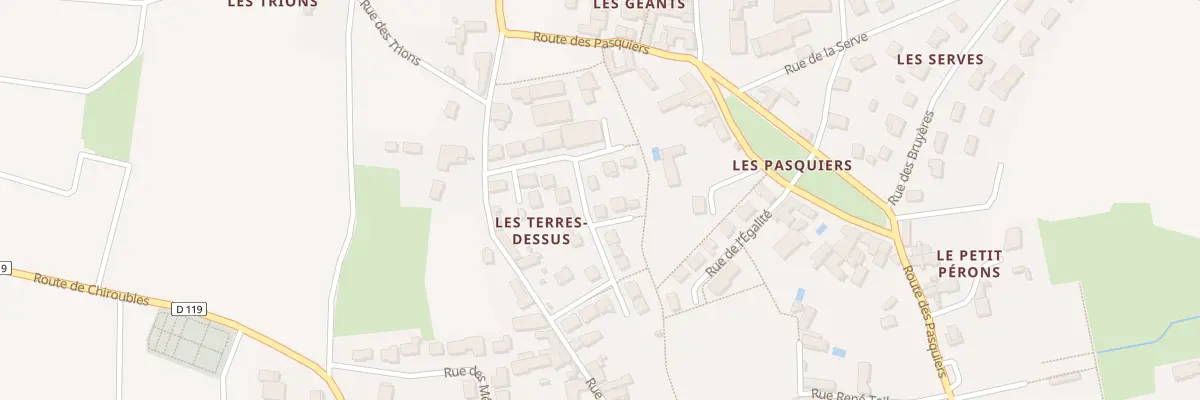 Plan du 125 Rue des Vignes à Lancié