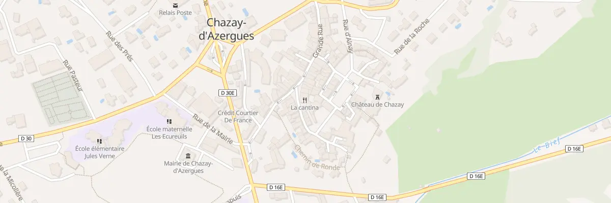 Plan du 7 Pl du Marche à Chazay-d’Azergues