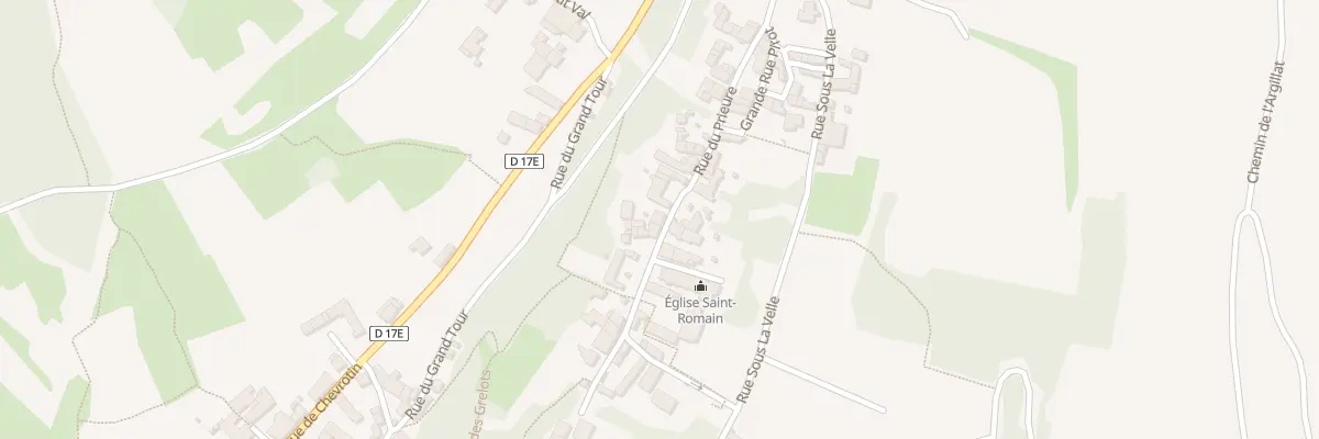 Plan du 5139 Le Village Haut à Saint-Romain