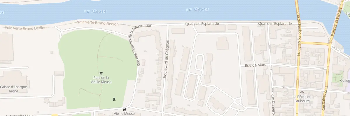 Plan du 17 Bd de Chatillon à Charleville-Mézières