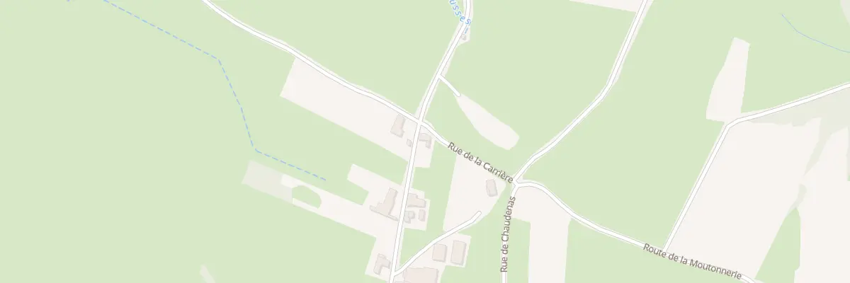 Plan du 1 Rte de Toury à Bray
