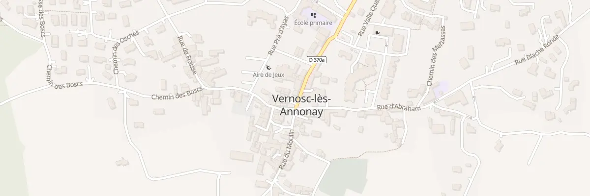 Plan du 127 Pl de l’Eglise à Vernosc-lès-Annonay