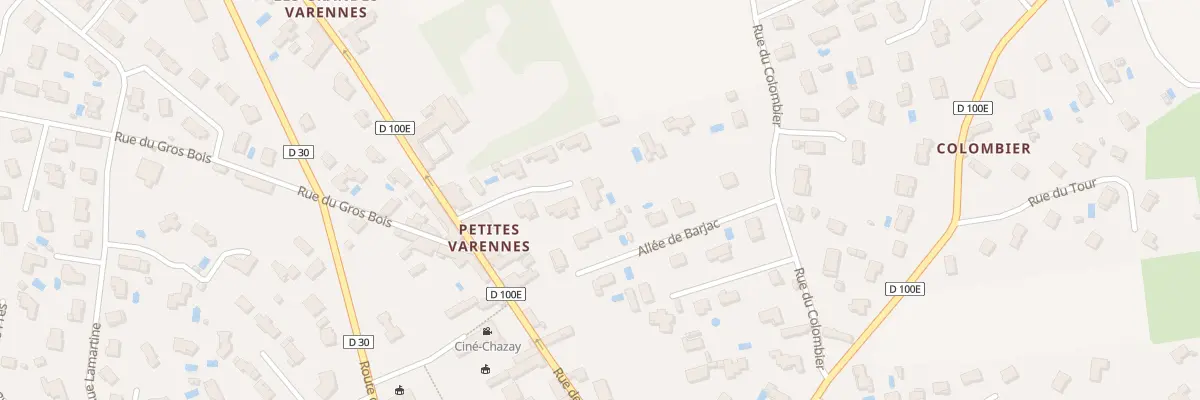 Plan du 16B Rue des Varennes à Chazay-d’Azergues