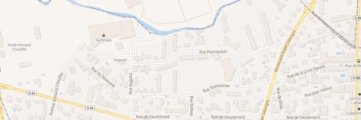Plan du 241 Rue Parmentier à Villefranche-sur-Saône