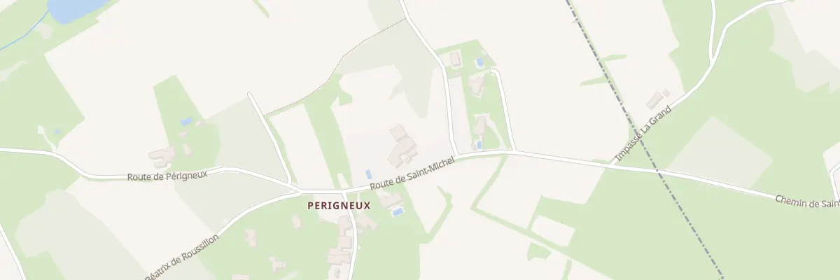 Plan du 5086 Perigneux à Chuyer