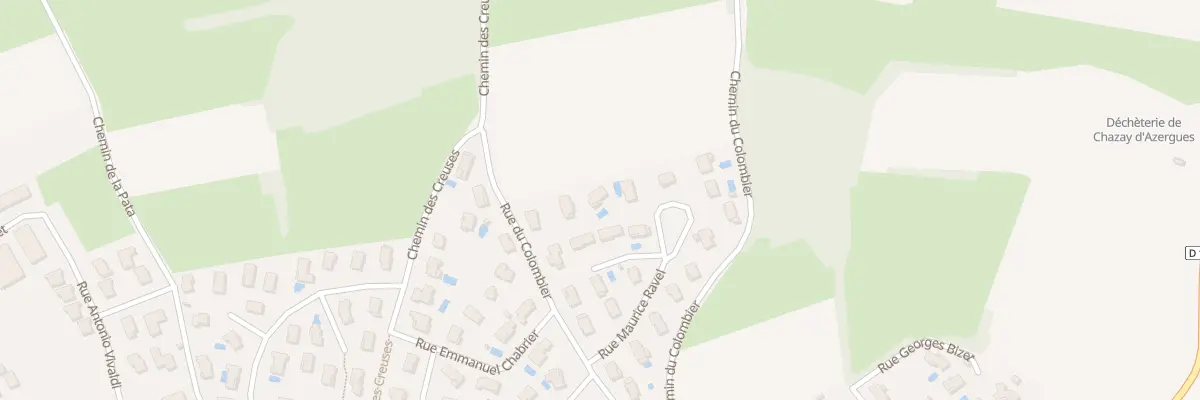 Plan du 9B Rue Maurice Ravel à Chazay-d’Azergues