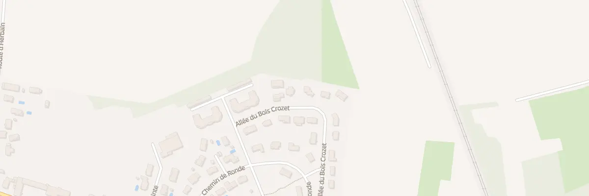 Plan du 381 All du Bois Crozet à Arnas