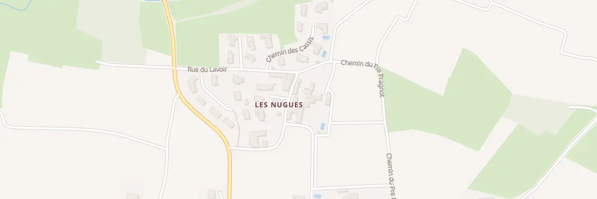 Plan du 165 Rue des Nugues à Lancié