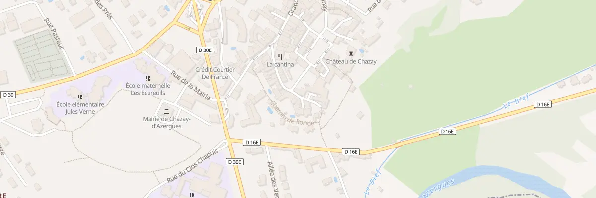 Plan du 22 Rue du Chevalier Bayard à Chazay-d’Azergues