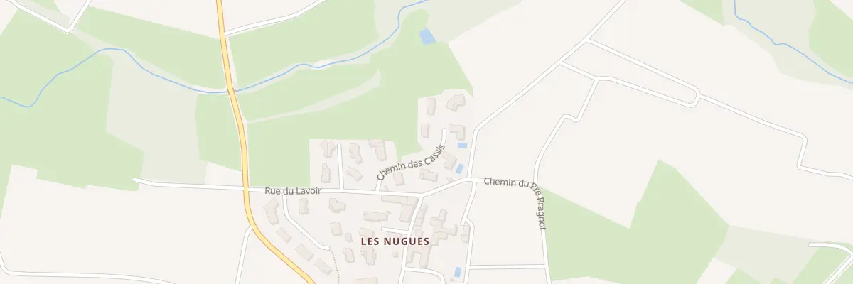 Plan du 112 Che des Cassis à Lancié