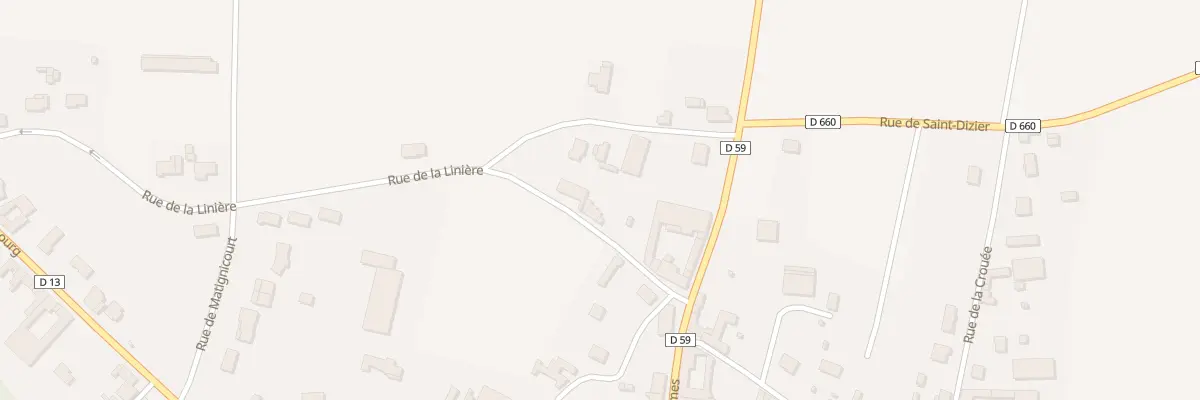 Plan du 4 Rue de la Liniere à Larzicourt