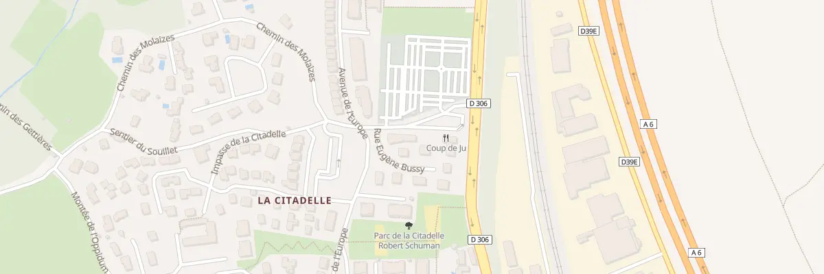 Plan du 75 Che des Molaizes à Anse