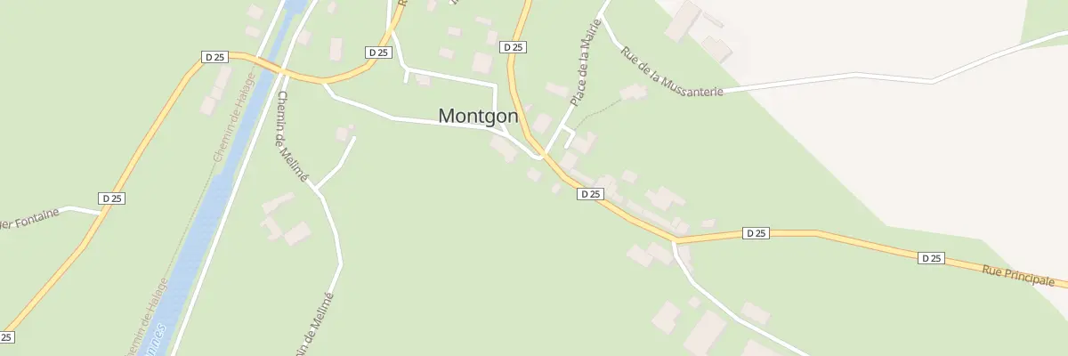 Plan du 3 Rue Principale à Montgon