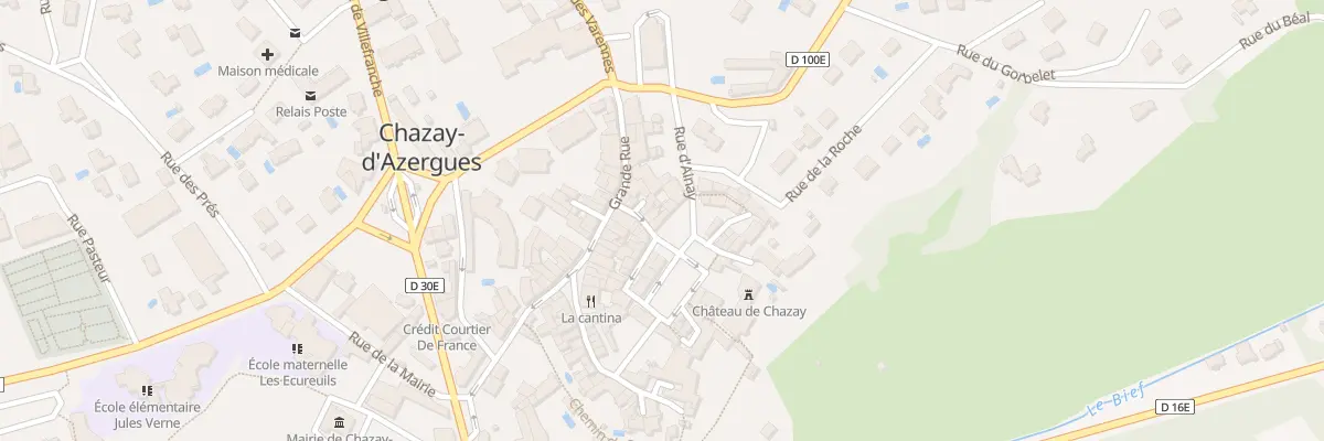 Plan du 4 Pl de la Platière à Chazay-d’Azergues