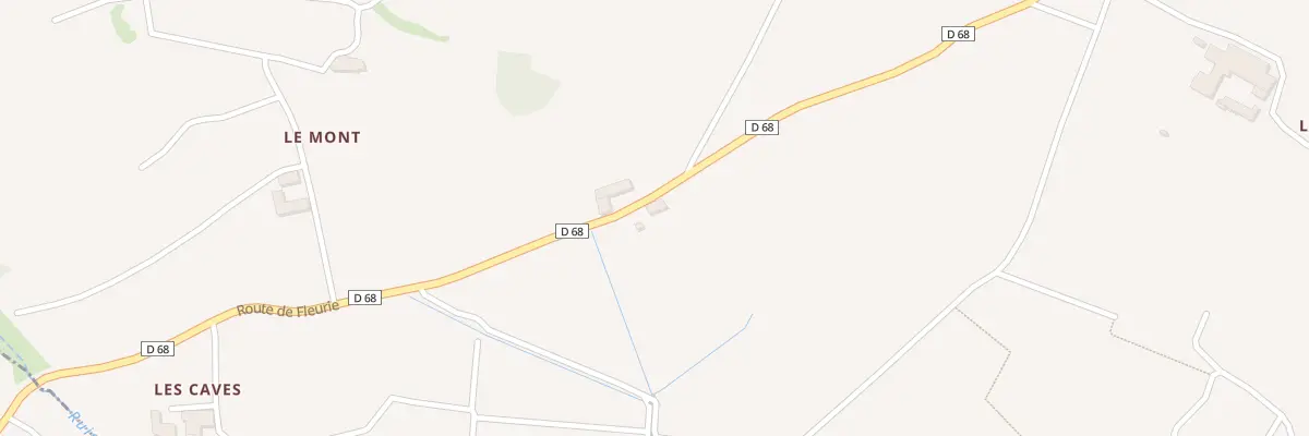 Plan du 559 Rte de Fleurie à Chénas
