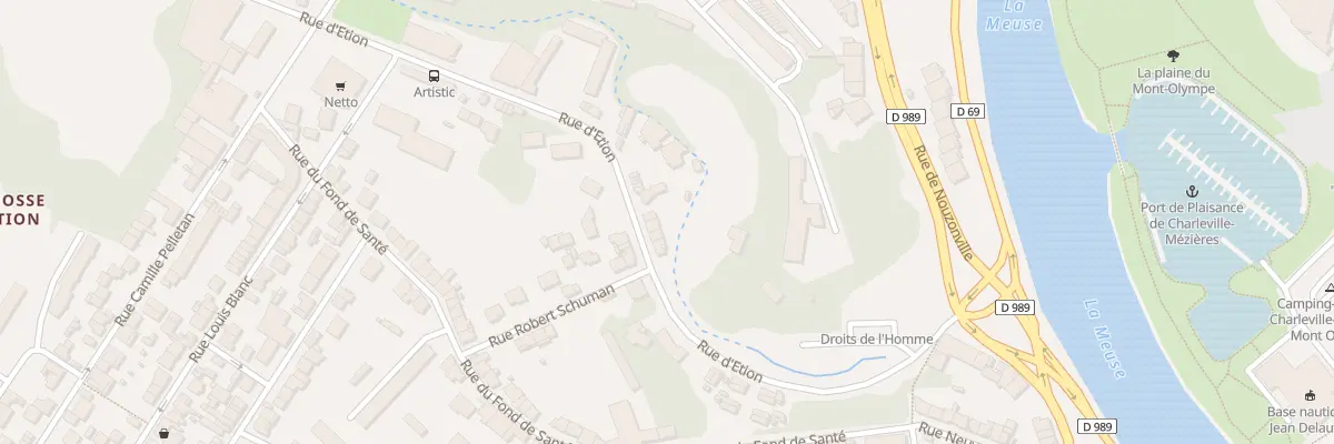Plan du 6 Rue d’Etion à Charleville-Mézières