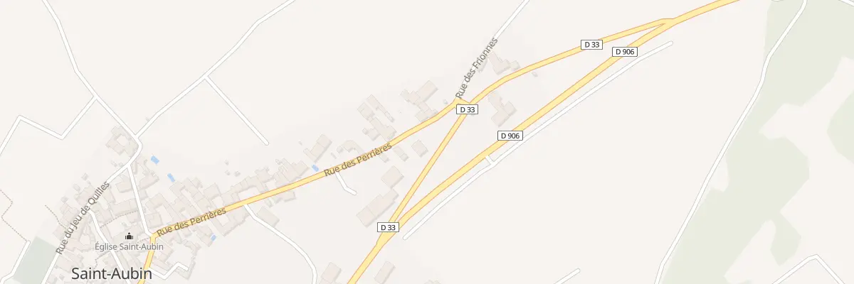 Plan du 1 Rue des Perrières à Saint-Aubin