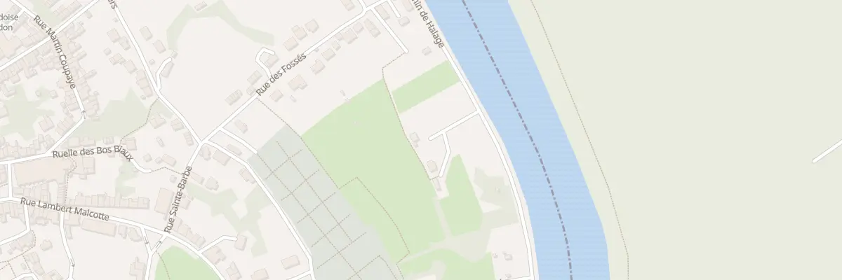 Plan du 9012 Rue des Fosses à Fumay