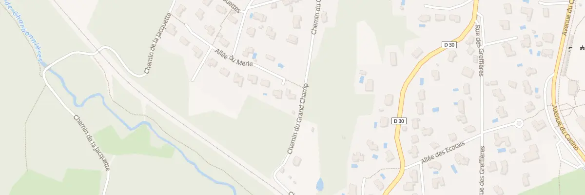 Plan du 1 All du Merle à La Tour-de-Salvagny