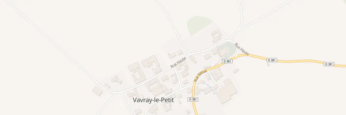 Plan du 7B Rue Haute à Vavray-le-Petit