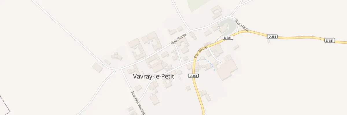 Plan du 5005 Rle des Prêtres à Vavray-le-Petit
