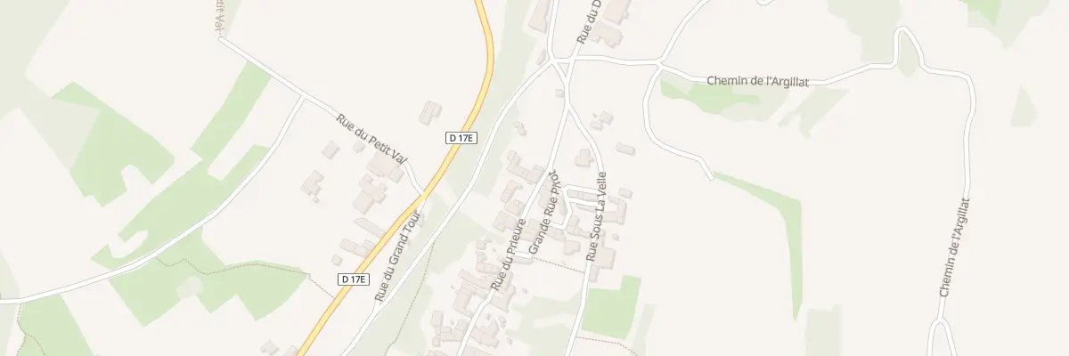 Plan du 5125 Le Village Haut à Saint-Romain