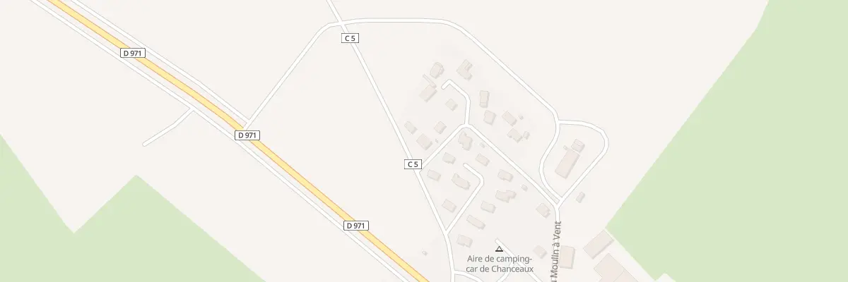 Plan du 5 Rte de Billy les Chanceaux à Chanceaux