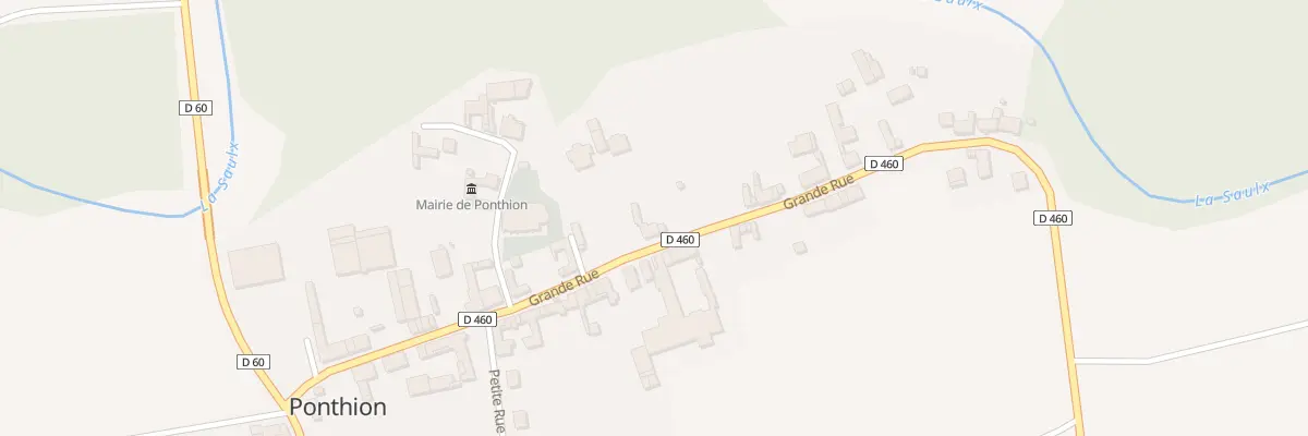 Plan du 13 Gr Grande Rue à Ponthion